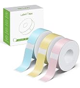 NELKO P21 Label Maker Tape, Adapted Label Print Paper, 12x40mm (0.47