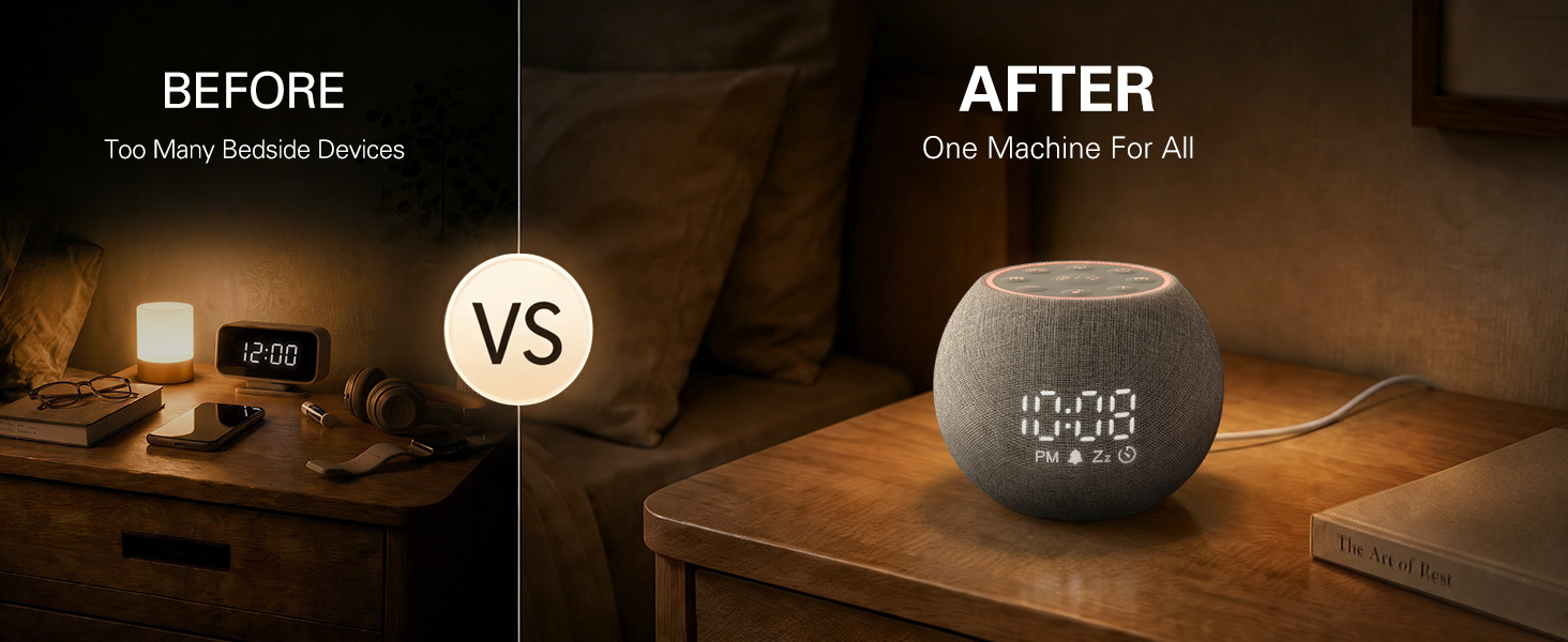 sound machine alarm clock