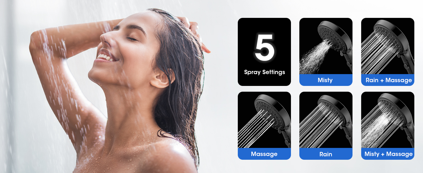 Multiple Spray Modes
