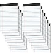 Legal Pads 4x6 Small Notepads, 14-Pck Note Pads for Work Mini Pocket Notepad White Paper Writing ...