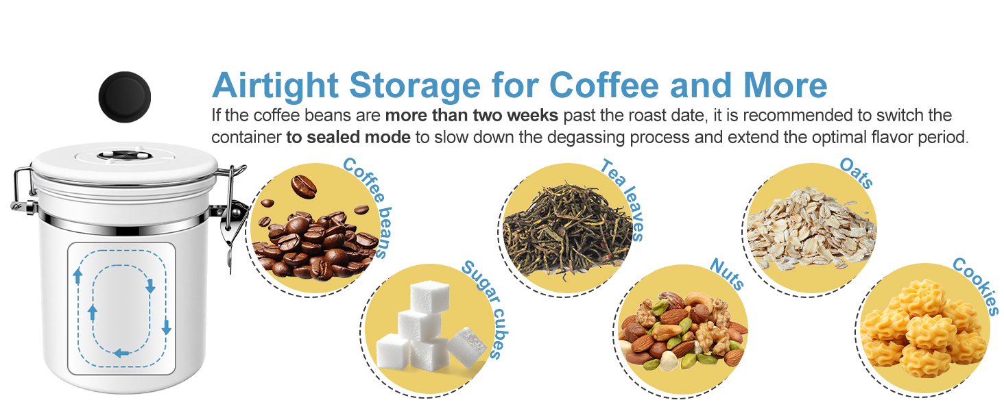Airtight Coffee Canister