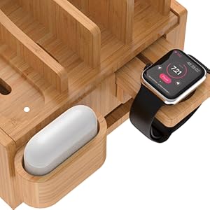 Watch Stand&Magnetic Earbuds Stand