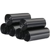 KAshack 8 Gallon tall kitchen trash bags 150 Count Large garbage bags with drawstring Ultra Stron...