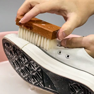 sneaker clean brush, sneaker cleansing brushes, dual sized shoe clean brush, sneaker cleaner