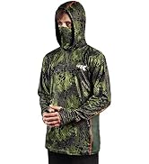 KastKing Men's Hoodie Shirt UPF 50 Long Sleeve Fishing Shirt UV Protection Shirt