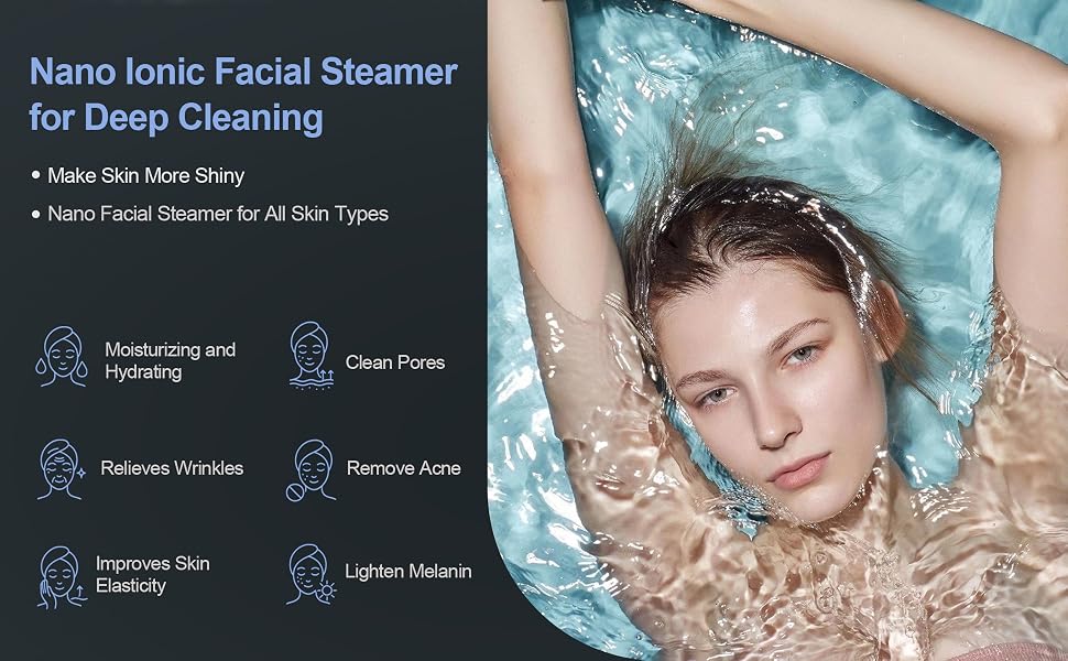 Facial Steamer for Deep Cleaning