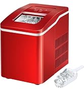 ARLIME Portable Ice Maker Machine for Countertop, Bullet Ice Cubes Ready in 8 Mins, 26LBS/24H, El...