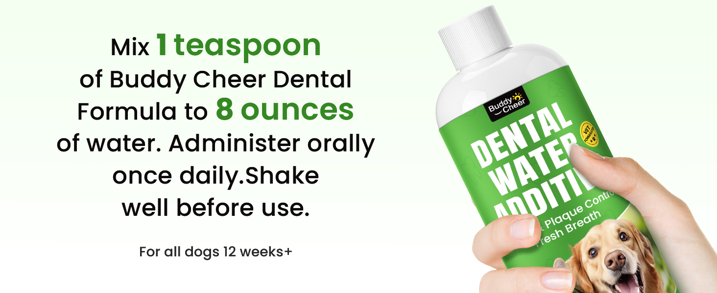 water additive for dogs teeth