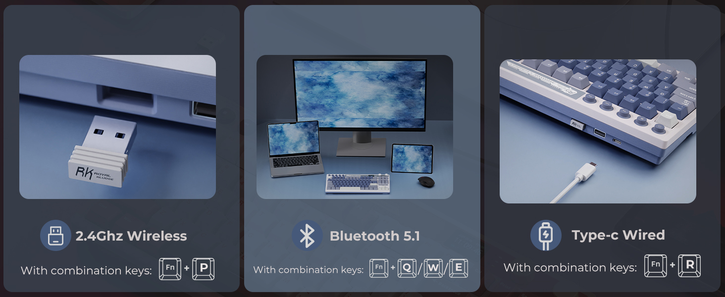 3 Modes Connection