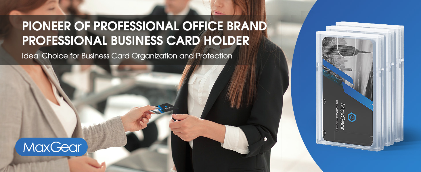 Plastic Card Holder (3 Pack)
