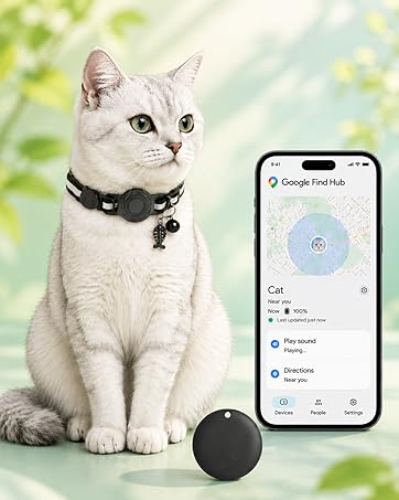 Pet Tracker,GPS Collar for Cats