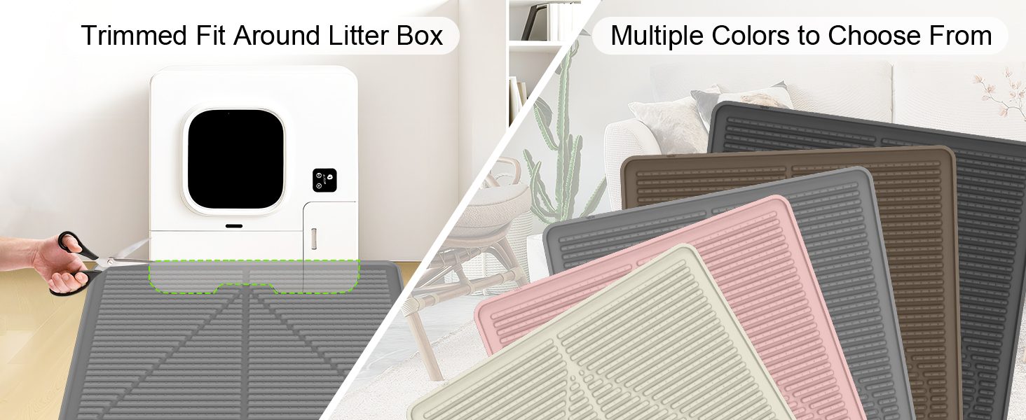 kitty litter mat