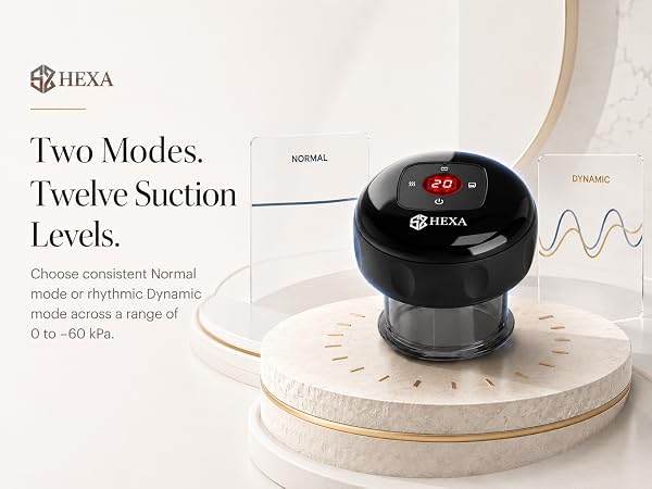 Two Modes. Twelve Suction Levels.