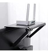 YINOVEEN 13'' TV Top Shelf, Adjustable Screen Top Mount Shelf Organizer for TV Monitor Screen, Us...