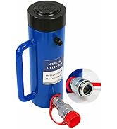 AMZCNC 10 tons 4" Stroke Hydraulic Cylinder with Lock Nut Lifting Jack Ram Hydraulic Cylinder Ram...