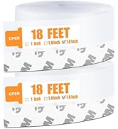 36 Ft Door Weather Stripping Door Seal Strip Tape,Silicone Door Draft Stopper,Self Adhesive Showe...