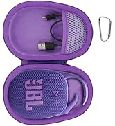 Aenllosi Hard Carrying Case for JBL Clip 5 Bluetooth Speaker, Clip 5 Speaker Protective Case, Pur...