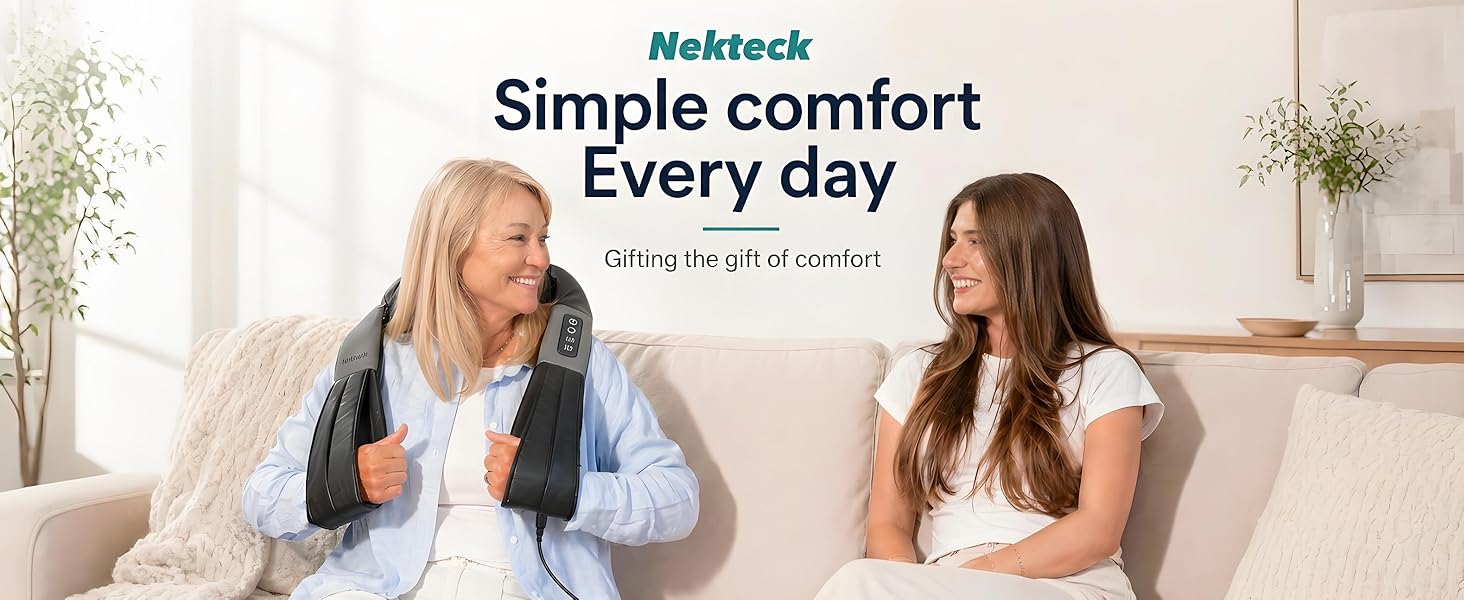 nekteck neck massager mothers day gifts for mom