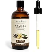 Vanilla Essential Oils - 100% Pure and Natural, Vanilla Oil for Aromatherapy Diffuser, Scalp and ...
