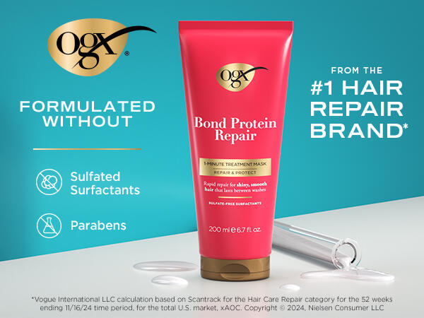 OGX Bond Protein Repair 1-Minute Treatment Mask 6.7 fl oz