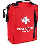 Doctor Developed First Aid Kit Bag - Lightweight First Aid Kit for Sports, Home, Car, Office, Cam...