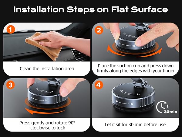 360° Adjustable & 2400GF Strong Magnetic Phone Holders for Your Car