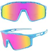 Ukoly Baseball Sunglasses For Men Women Youth,Sports Sunglasses For Baseball Running Cycling UV40...