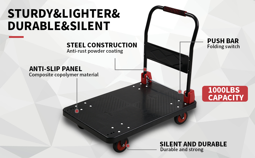 Sturdy&Durable Platform Truck