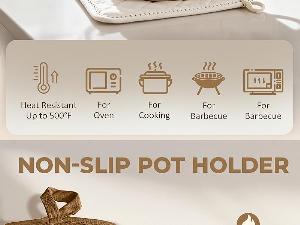 funny oven mitt+pot holder