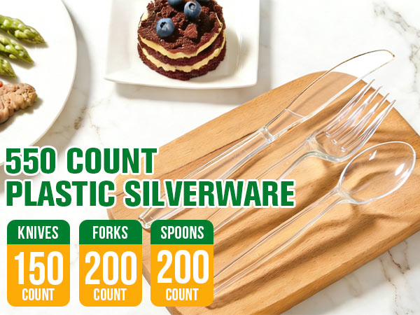 plastic silverware