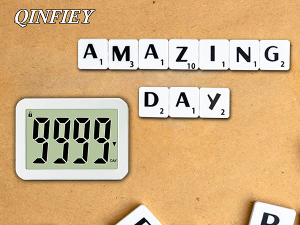 9,999 Days Countdown Timer