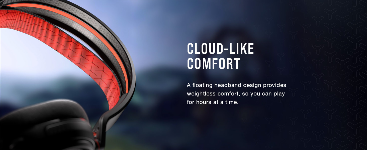 floating headband, gaming headset, MULTIPLATFORM GAMING HEADSET