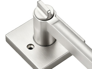 Nickel Privacy Door Handle
