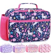 RHCPFOVR Kids Lunch Bag - Insulated Lunch Box for Boys Girls,Washable Lunch Bag and Reusable Todd...