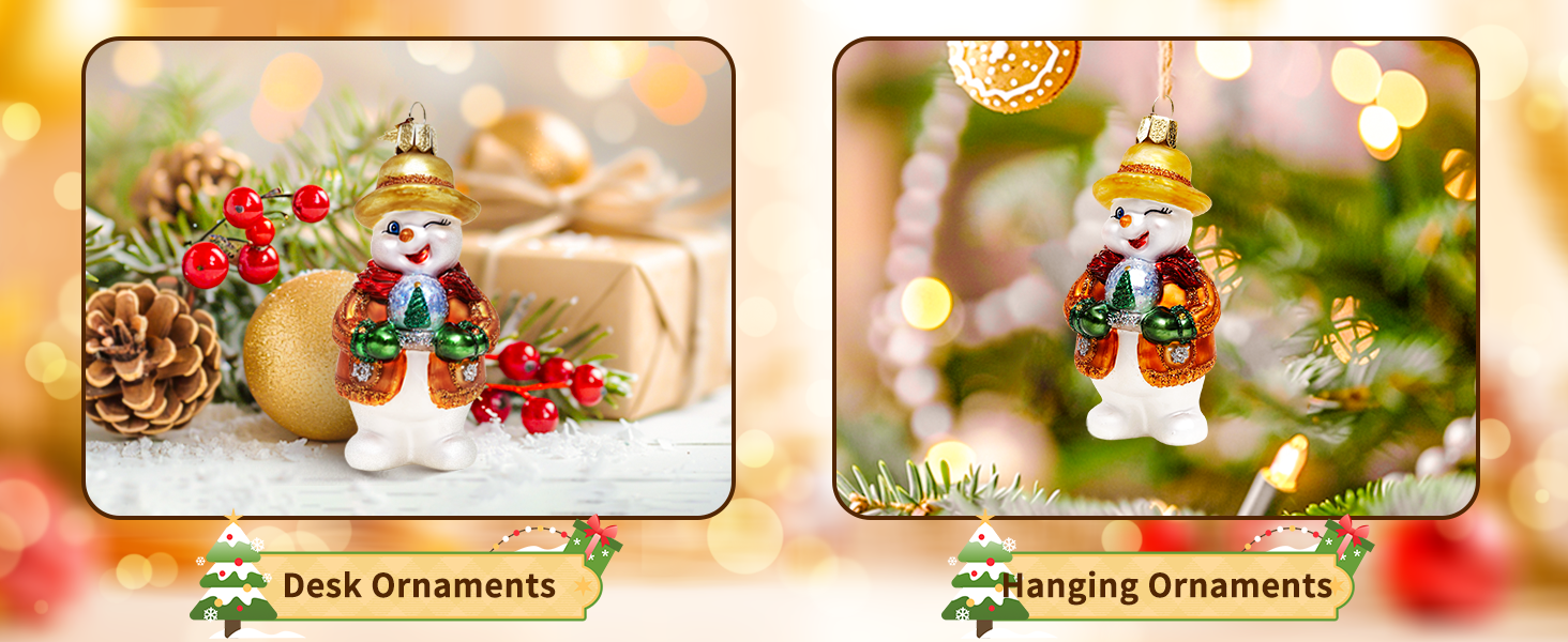 Glass Christmas Decorations