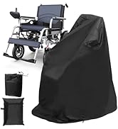 AKEfit Wheelchair Cover,420D Dust,Rain,Stain and Snow Electric Wheelchair Cover for Indoor & Outd...