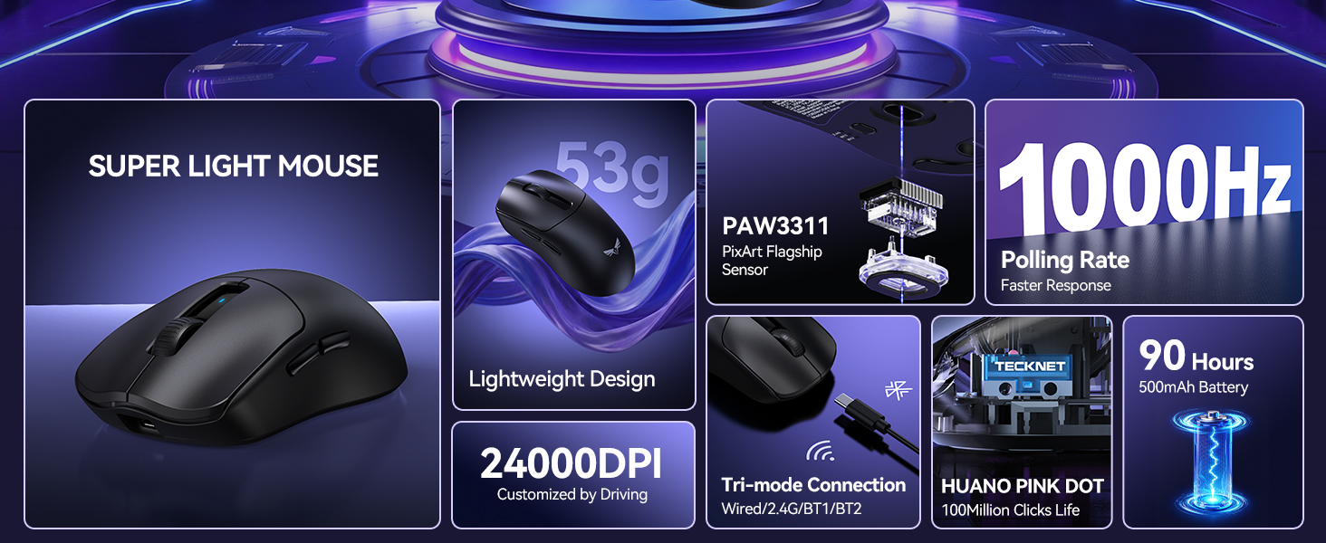 SUPER LIGHT MOUSE