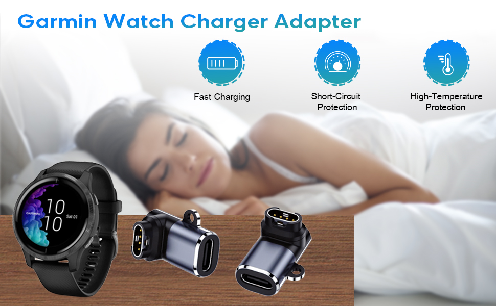 garmin watch charger adapter