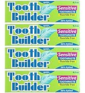 Squigle Tooth Builder SLS Free Toothpaste (Stops Tooth Sensitivity) Prevents Canker Sores, Caviti...