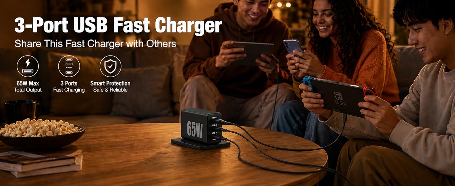 65W Super Fast Charger Typc-C