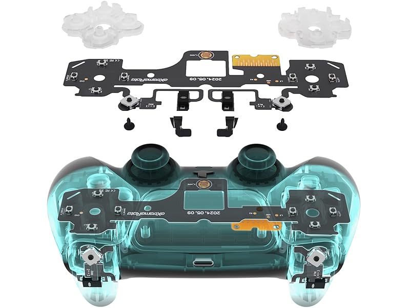 eXtremeRate Strong Version Whole Clicky Kit for PS5 Controller BDM-030 Whole Buttons Mouse Click Kit