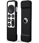 TOKERSE Case Compatible with Apple TV 4K Siri Remote 2021 2022 - Soft Silicone Remote Case Cover ...