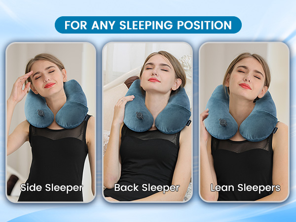 airplane pillow inflatable