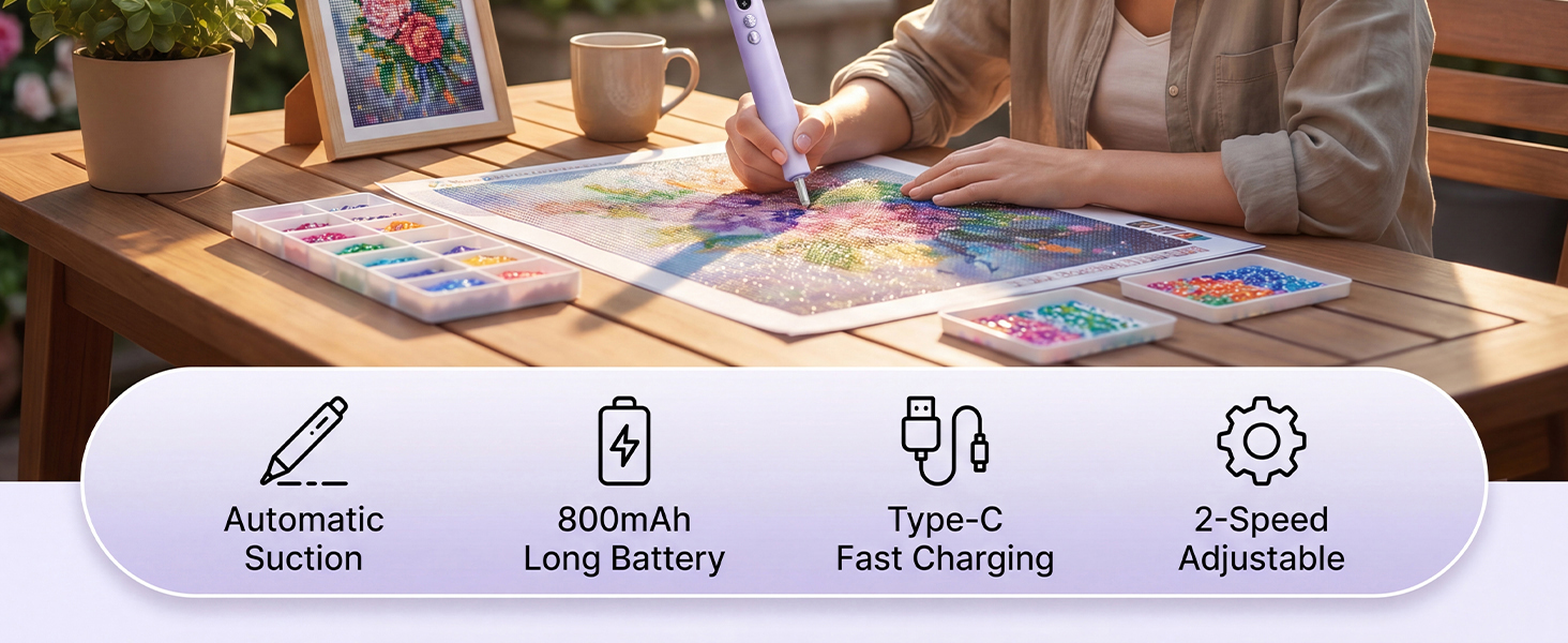 Electric Diamond Painting Pen 1