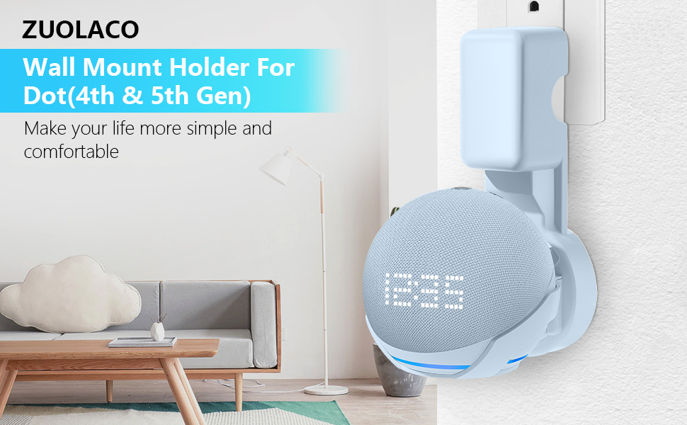 a bluetooth speaker in a living room with a white sofa and a coffee table.