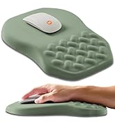Armanza Ergonomic Slope Mouse Pad Wrist Support, Wrist Rest Mousepad for Carpal Tunnel Pain Relie...
