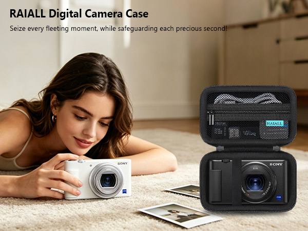 Carrying Case for Sony ZV-1/ ZV-1F/ ZV-1 II Digital Camera forContent CreatorsSony ZV1 Vlogging Bag