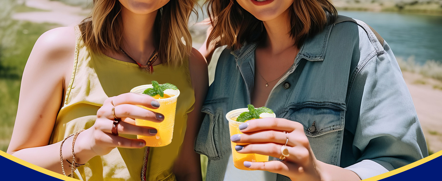 plastic cups