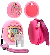 JCHPINE Hard Carrying Case and Silicone Cover Compatible with Tamagotchi Pix Interactive Virtual ...