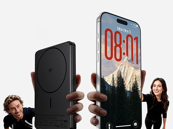 10000mah Qi2 power bank